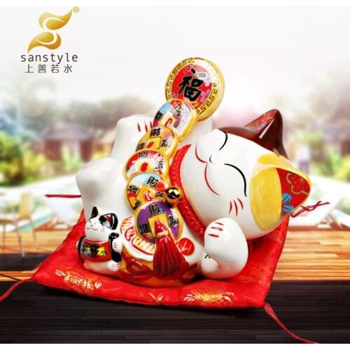 As good as water cat ornaments shop opened a savings deposit money gift tank 0234
