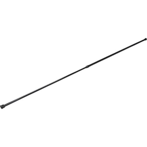 Extendable Telescopic Spring Loaded Net Voile Tension Curtain Rail Pole Rods,70~120cm,Black