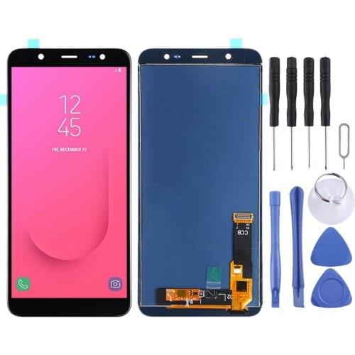 LCD Screen and Digitizer Full Assembly (TFT Material) for Galaxy J8, J810F/DS, J810Y/DS, J810G/DS(Black)