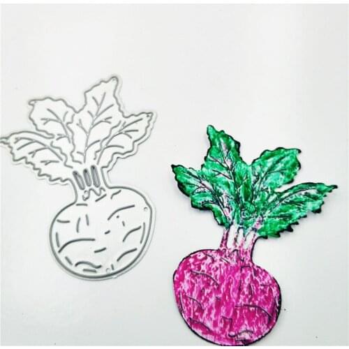 6.4x4.2cm beetsk vegetables die Cutting dies metal crafts paper die-cutting /DIY embossing Easter Halloween Scrapbooking