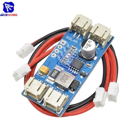 Diymore CN3791 MPPT Adjustable Solar Charger Panel 3.7V 18650 Lithium Battery Charger Board 6V/9V/12V PMW Overvoltage Protection