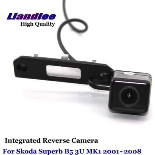 Liandlee Car Rear View Camera For Skoda Superb B5 3U MK1 2001~2008 Rearview Reverse Parking Backup Camera / Integrated SONY HD