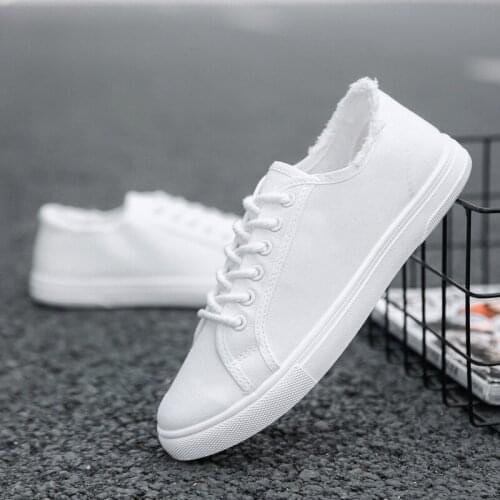 Classic Mens Canvas Shoes Chunky Sneakers Men Shoesmen Shoes Loafers Solid Color shoes