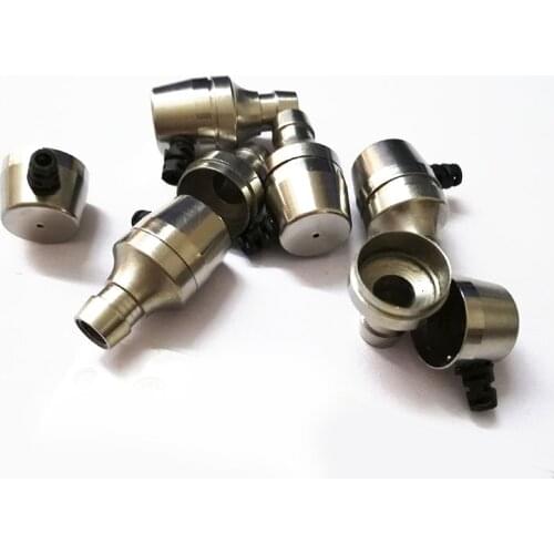 10mm Speaker Unit Stainless Steel Metal Headphone Housing Hybrid Headphone DIY Shell Cases 10mm+29689 Silver Cases