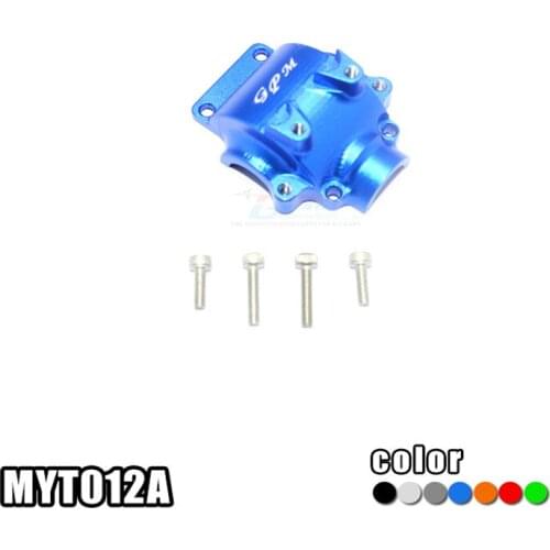 Aluminum alloy front differential box cover for AXIAL YETI JR AX90052 AX90069 RC remote control car upgrade-piece