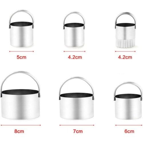 Stainless Steel Biscuit Cutter Set Pastry Scraper Dough Blender Baking Tools