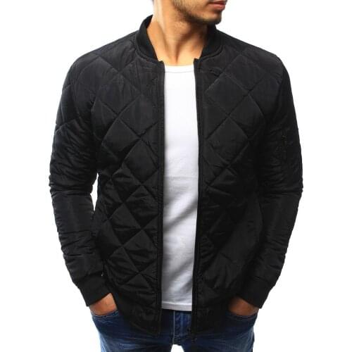2020 Spring and Autumn new cotton bomber jacket solid color slim fit casual mens bomber jacket outwear coat
