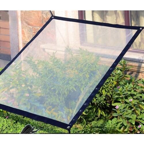 Balcony Window Transparent Rainproof Cloth Succulents Heat Preservation Anti-freeze Anti-bird Thick Plastic Film Windshield