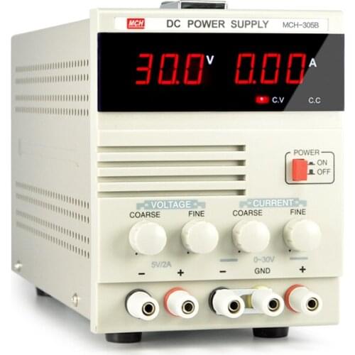 Adjustable DC power supply 30V5A3A2A high precision digital display ammeter notebook mobile phone repair power supply