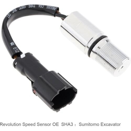 Universal Car Revolution Speed Sensor Excavator Engine Replacement Part Accessories SHA3 for Sumitomo Excavator