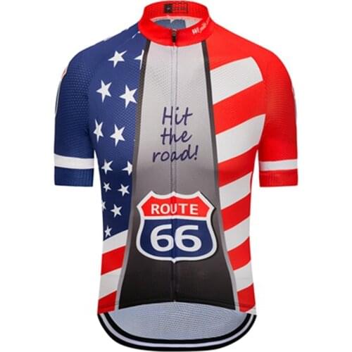 Weimostar 2018 Cycling Jersey Mens USA Jersey top Mtb Bicycle Clothing Bike Wear Clothes Short Maillot Roupa Ropa De Ciclismo