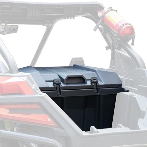 Black Storage Rear Cargo Box 73 QT for Polaris RZR PRO XP / XP 4 Black High Quality Polypropylene RZR PRO XP UTV 2020 2021