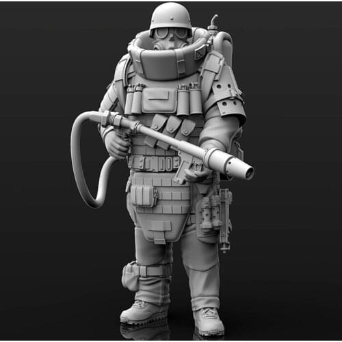 1/35 Resin Figure Building Kit Unpainte Figure