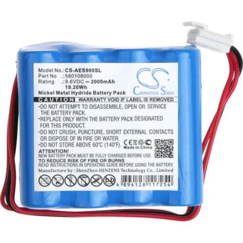 Cameron Sino 2000mAh battery for ACROPRINT 175 175 Full Power Reserve 310 420 ATT310 ES1000 ES900 580108000 58-0108-000