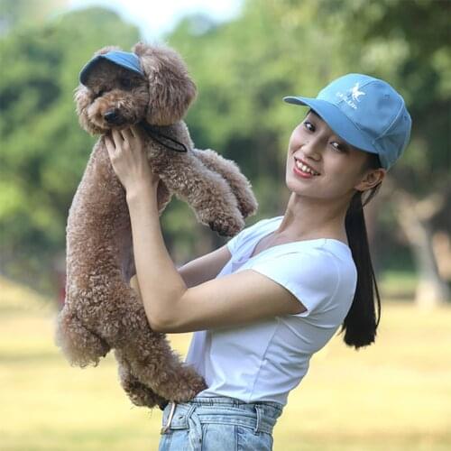 Pet Dog Hat Lover Parent Child Tailup Sun Cap Head Accessories Valentine Baseball Hat Outdoor Travel Sport Pet Caps Sunscreen