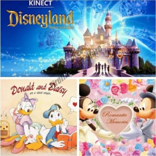 Full Square 5D DIY Diamond Painting Disney Magician Mickey Diamond Embroidery Cross Stitch Kits Mosaic Kids Home Decor Gift