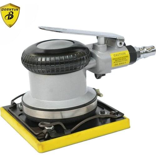 Borntun Rectangle Random Orbital Pneumatic Air Sander 100*110 Oblong Sanders Polishing Wood Metal Buffing Polisher