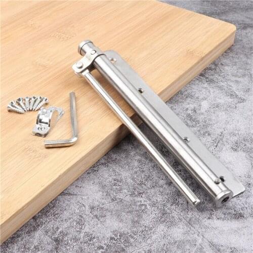 Stainless Steel Door Closer Simple Automatic Household Door Closer Automatic Door Connector Small 180 Degree Buffer Door Closer