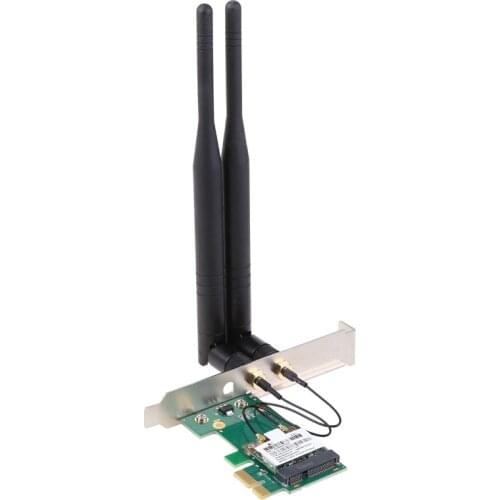 Dual Band BCM4322 Wireless Wifi PCI-E Card 300M Desktop Adapter BCM943225HMS C26