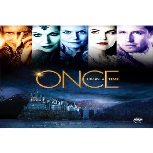 Custom Once Upon A Time High Art Canvas Poster Print Movie Picture For Living Room Wall Decor Wall Art Posters Home Decor