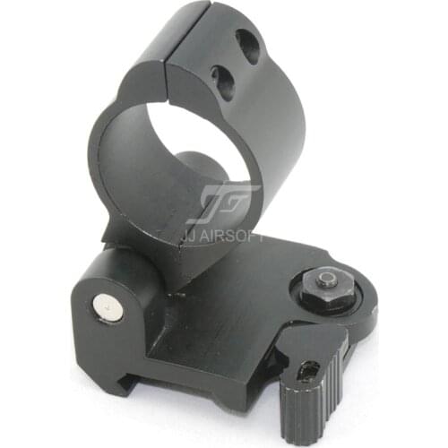 JJ Airsoft Flip to Side QD Mount for Aimpoint 30mm (Black/Tan) Replica