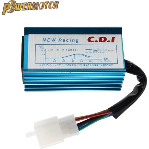 Motorcycle Ignition Coil DI0 Blue Square Connector Ignition Coil Pin CDI For 50cc 70cc 90cc 110cc 125cc Pit Dirt Bike scooter