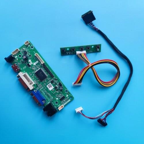 Kit For LP140WH2-TLTA/TLTB/TLL2/TLA1/TLS1/TLA2/TLB1/TLE2 LED LCD 14" Controller board Audio card DVI Panel 1366*768 40pin VGA