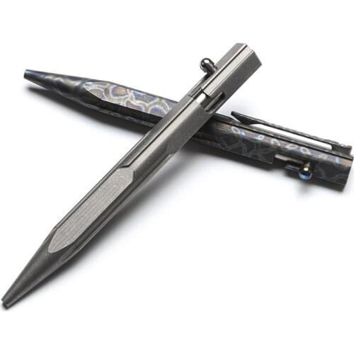 EDC Titanium Alloy Mini Pen With Collection Writing Multi-functional Portable Outdoor EDC Tools