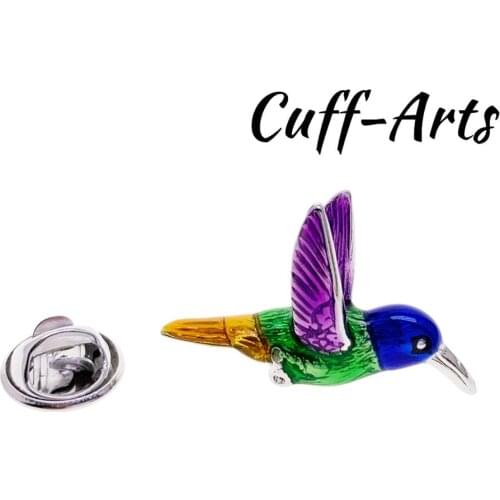 Lapel Pin Badges for Men Flying Hummingbird Lapel Pin Brooches 2019 Classic Novelty Lapel Pin By Cuffarts P10361