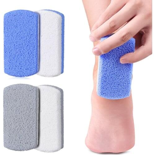 1PC Foot Pumice Stone Exfoliating Scrub Remover Hard Dead Skin Portable PU Scrub Foot Care Pumice Foot Care Accessories