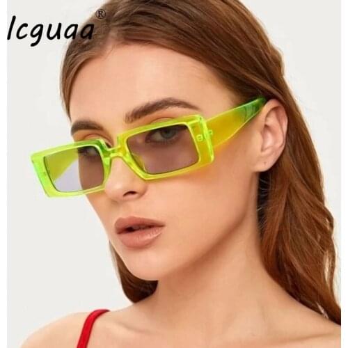 Square Small Sunglasses Women Men 2021 Cheap Trendy Vintage Brand Designer Black Green Sun Glasses Female Eyewear UV400