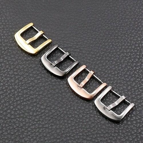 Watch accessories strap pin buckle stainless steel buckle parts 18mm20mm22mm24mm26mm strap buckle