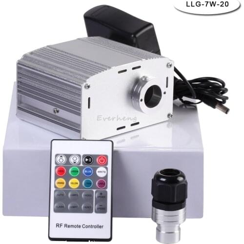 DIY 7w led twinkle fiber optic ceiling star stryker light source