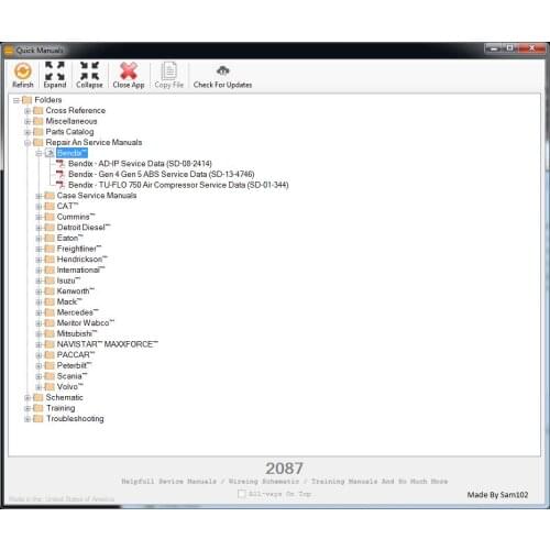 All Truck Parts and Service ,Training Manuals ,Schematic