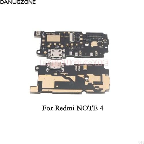 30PCS/Lot For Xiaomi Redmi NOTE 4 / Note 4X 4GB MTK X20 USB Charging Dock Port Socket Jack Connector Charge Board Flex Cable