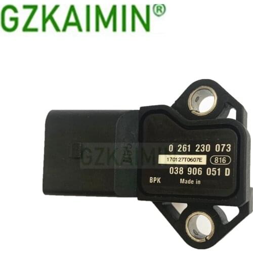 0261230073 038906051D MAP Manifold Absolute Pressure Sensor For Bentley Continental Flying Spur For Volkswagen Eos Beetle Tiguan