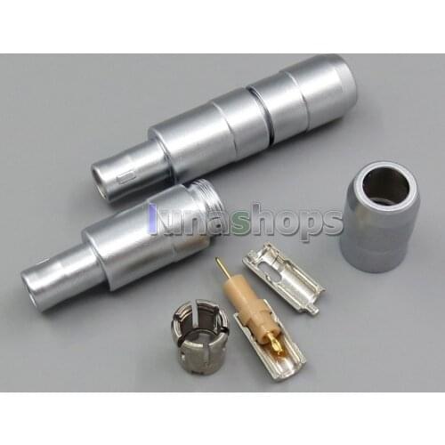 LN005228 10PCS 5mm/3mm Diameter Male Headphone Plug DIY Earphone Pins For Sennheiser HD800 HD820 HD820s Enigma Dharma d1000