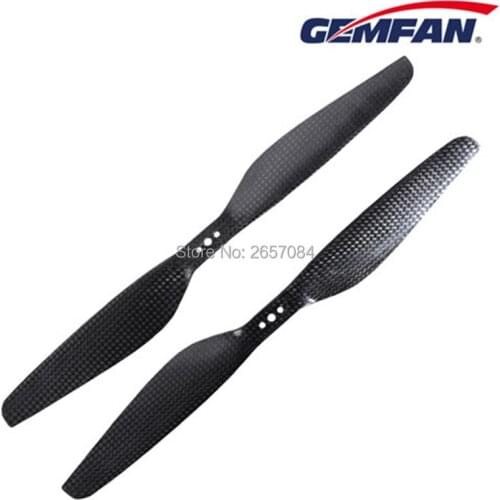 1137T/1155T-TYPE CCW/CW CF Carbon Fiber Folding Propeller For RC Airplane Props RC model