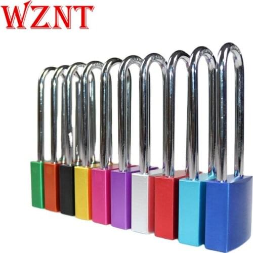2PCS NT-AL76 38mm Color Safety AluminumPadlock With One Master Key
