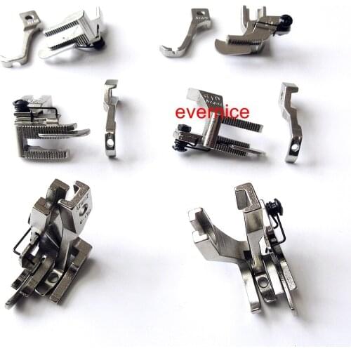 6 Sets Topstitch Walking Foot W/ Guide For Yamata 5318 Highlead Gc0318 Feiyue