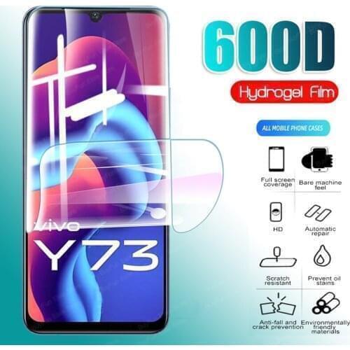 600D Hydrogel Film for Vivo Y73 2021 Screen Protector Film for Vivo Y17 Y12 Y12s Y11 Y11s Y1s Y31 Y51 Safety Film Not Glass
