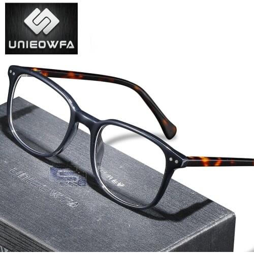 Small Retro Optical Prescription Eyeglasses Women Bifocal Multifocal Progressive Glasses Men Acetate Myopia Anti Blue Light 1.74