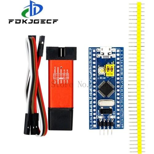STM32F103C8T6 ARM STM32 Minimum System Development Board Module For Arduino DIY Kit + ST-Link V2 Mini STM8 Simulator Download