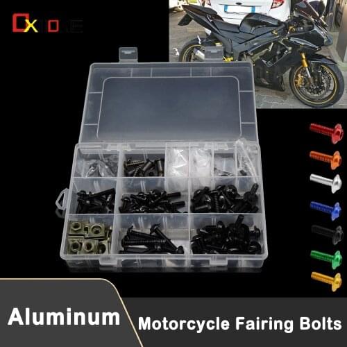Motorcycle Fairing Bolts Kit Bodywork Screws Nut For Honda VFR1200 F ST1300 Black Spirit NC750 S X CB1100 GIOspecial CBF1000 A