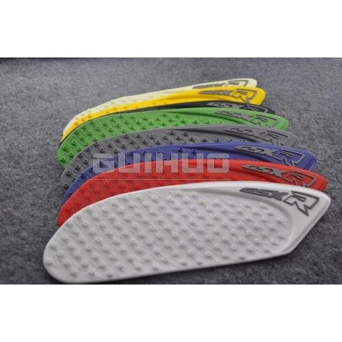 Motorcycle Tank Traction Pad Side Gas Knee Grip Protector Anti slip sticker for suzuki gsxr600 2006 2007