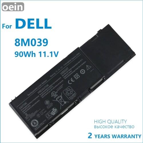 Oein Genuine C565C 5K145 DW554 Laptop Battery For DELL Precision M6400 M6500 M2400 8M039 KR854 312-0868 312-0873 11.1V 90wh