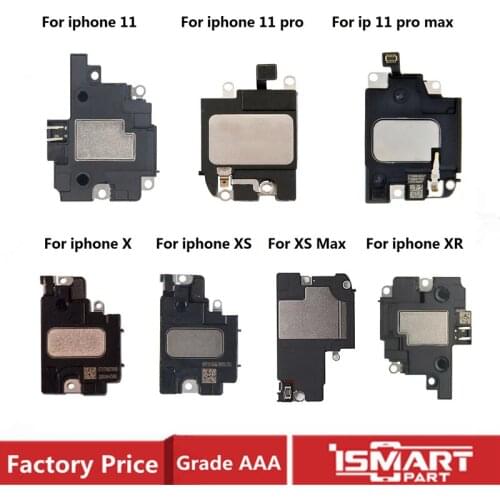 Original Speaker For iPhone 11 Pro Max LoudSpeaker For iPhone 11 X XR XS Max Loud Sound Buzzer Ringer Replacement Parts