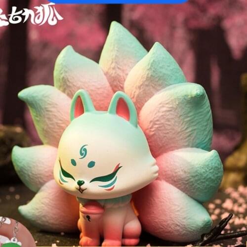 Original Antiquity Nine Fox Xiuxian Series Blind Box Toy Figurine Random One Cute Anime Character Gift Free Shipping