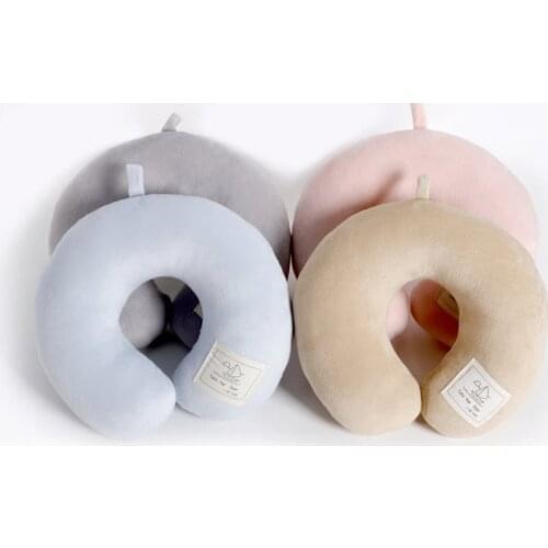 6D cotton U shape neck pillow soft pillow comfortable and breathable relax pillow