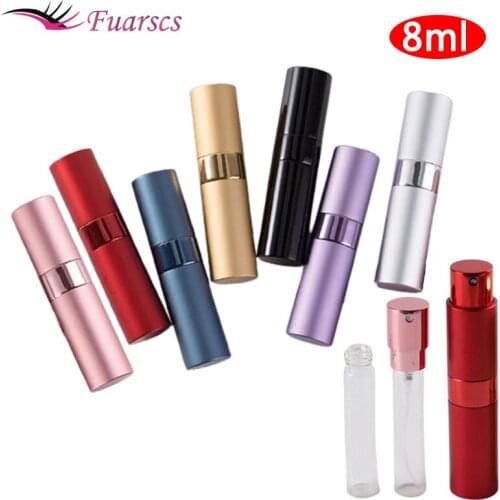 8ml 100ml Portable Mini Travel Perfume Bottle Atomizer Refillable travel Atomizer Refillable Perfume Spray Bottle